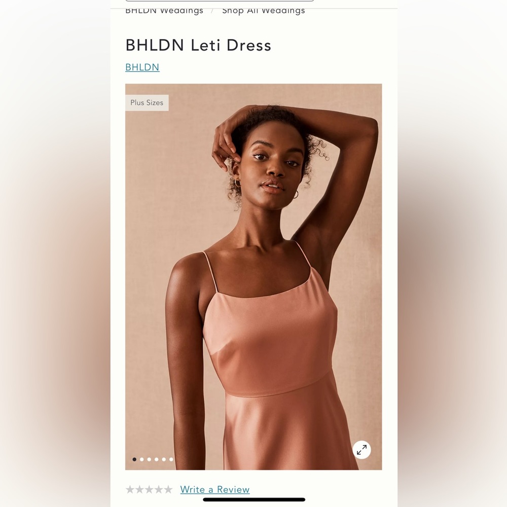 BHLDN Leti Sedona Bridesmaid Dress